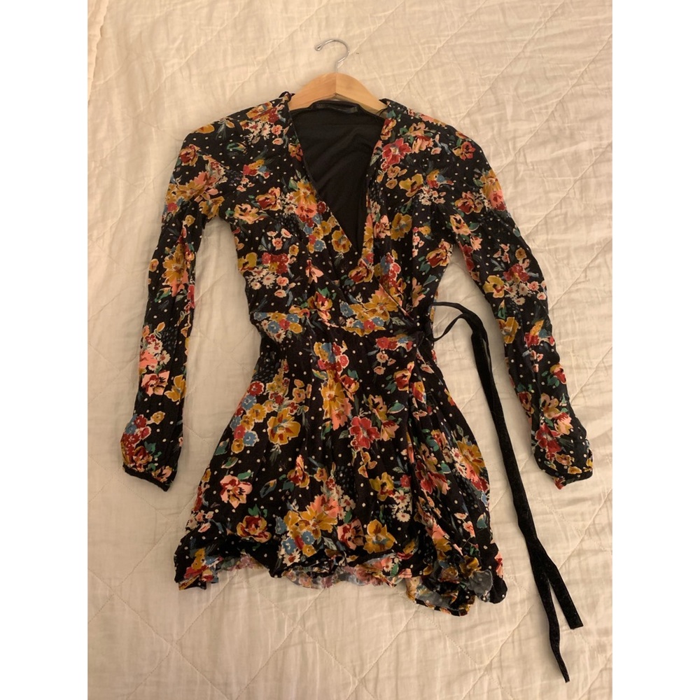 Jumpsuit Dress with Floral Print